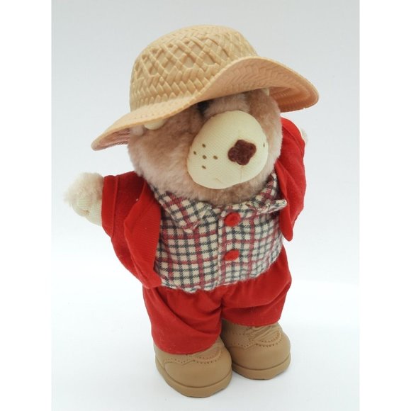 Vintage Furskins Plush & Figurine Bears Toy Lot of 3. With Extra Shoes. - Picture 6 of 10